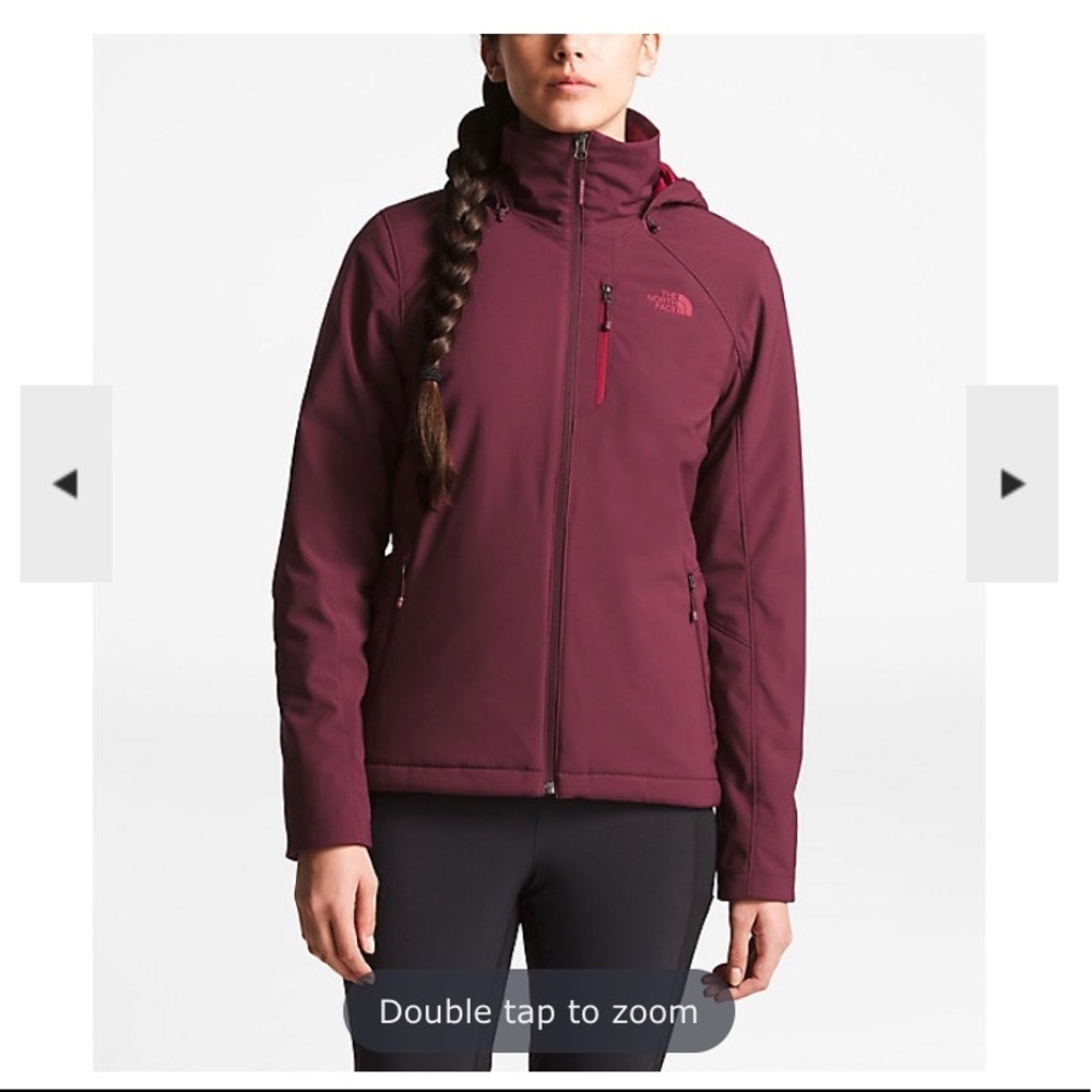 Apex North Face fleece lined jacket
